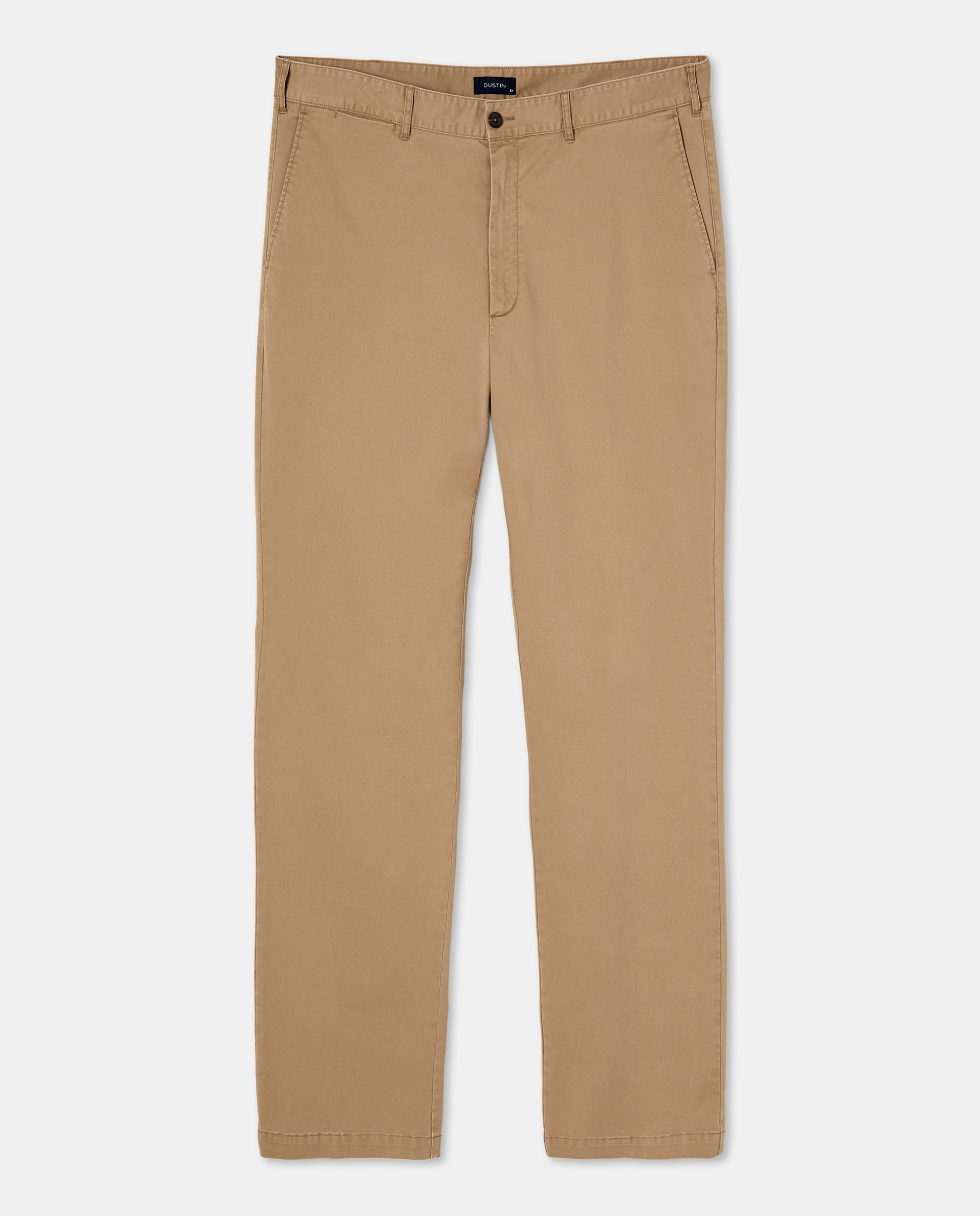 Pantalón sport de hombre, regular algodón elastómero tallas grandes - Dustin - Camel Camel-4