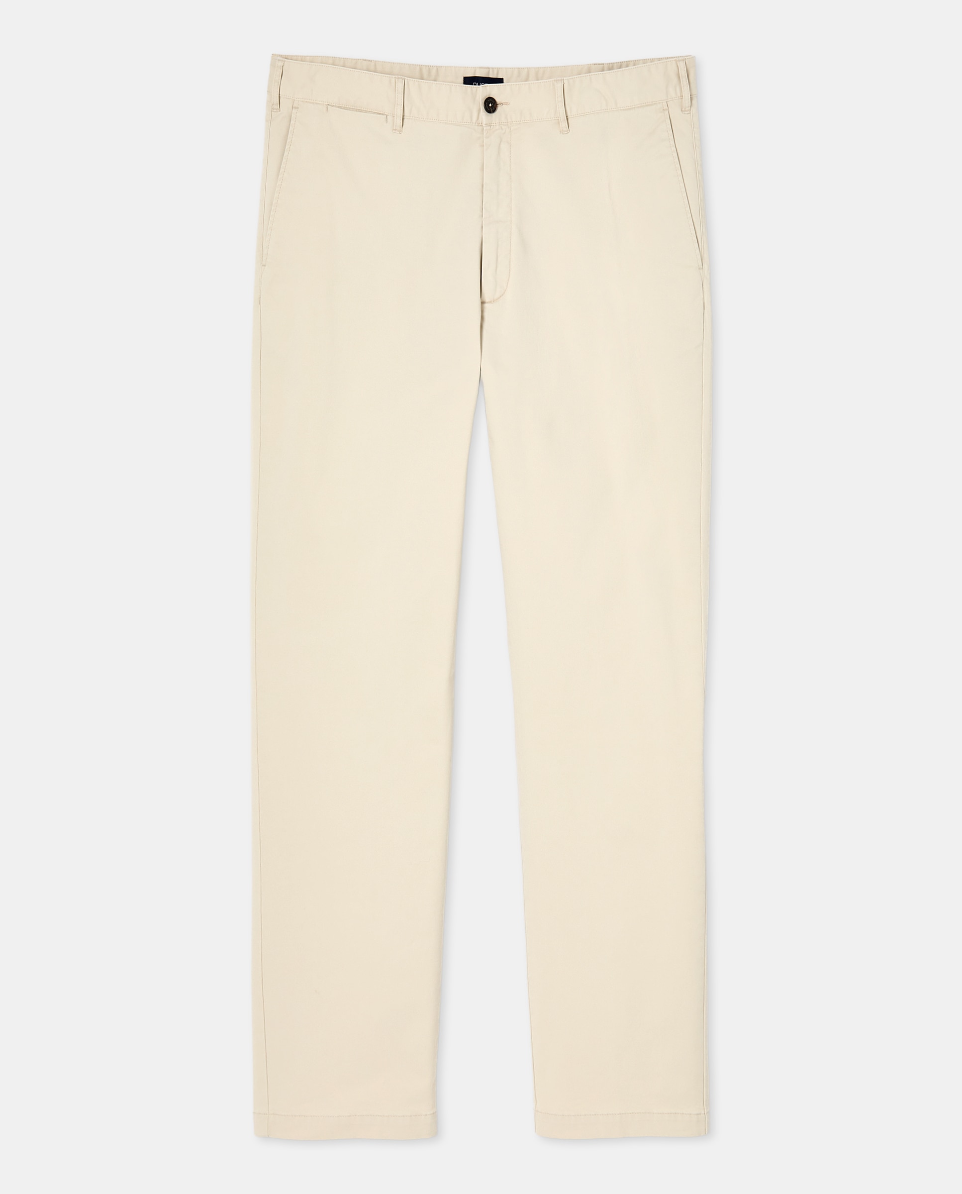 Pantalón sport de hombre, regular algodón elastómero tallas grandes - Dustin - Beige Beige-4
