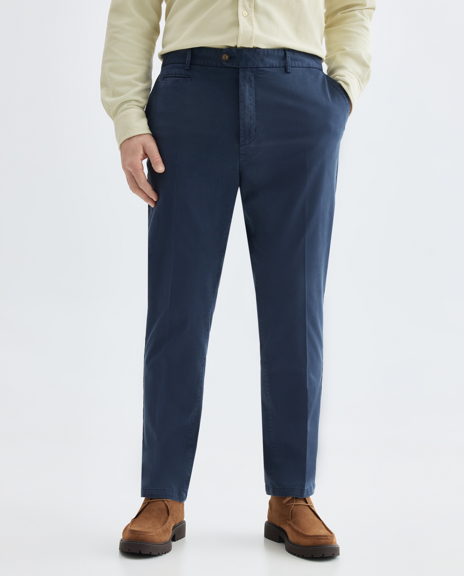Calças Desportivas Tapered Fit Tamanhos Grandes Azul-marinho-2