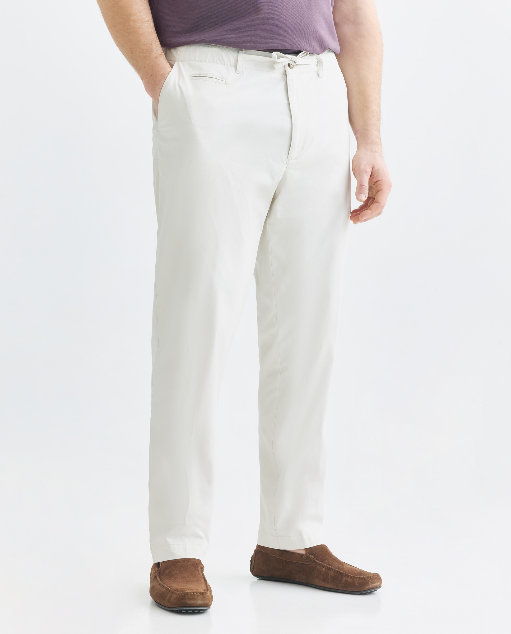 Pantalón de hombre sport Fit Regular - Emidio Tucci - Beige Beige-2