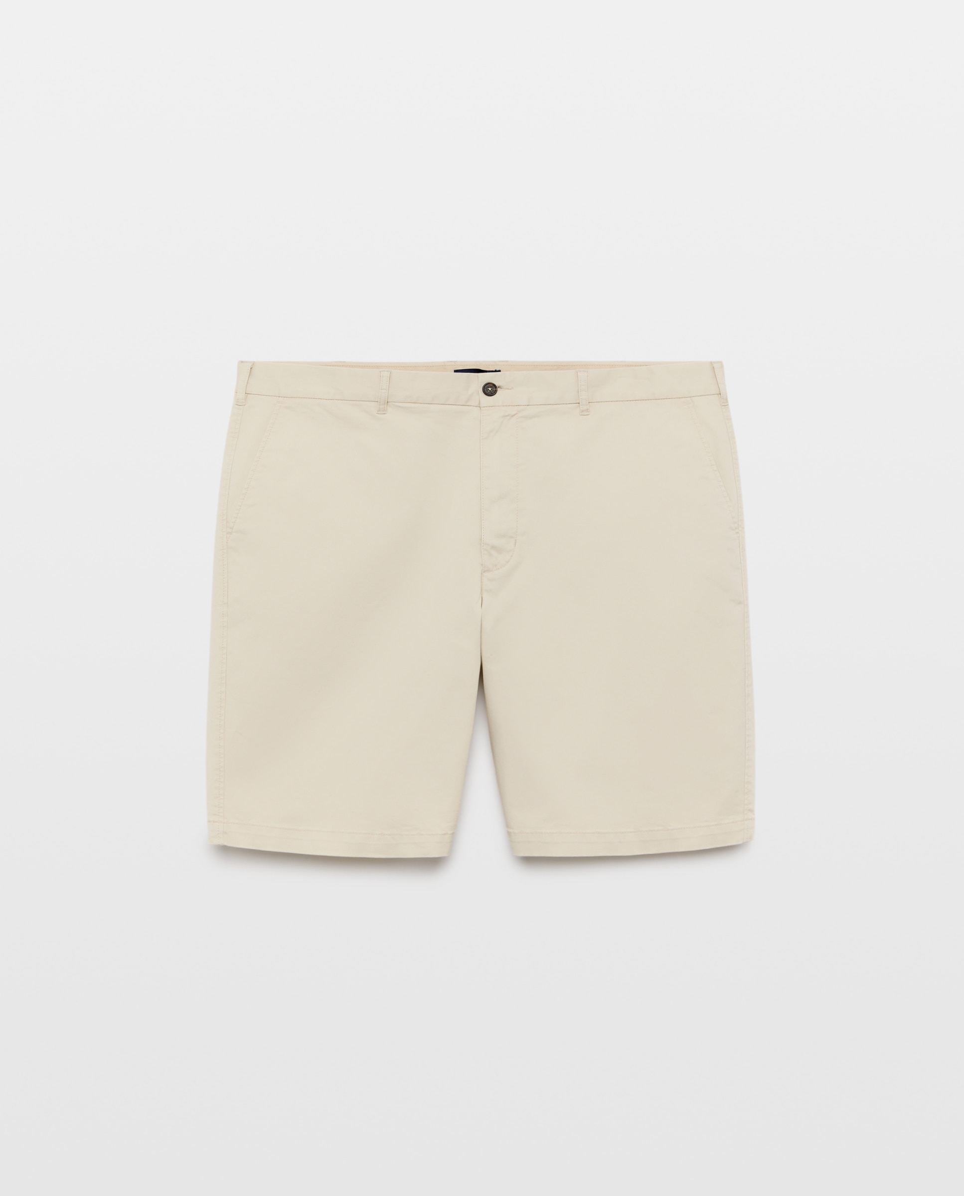 Bermudas Desportivas Básicas Regular Cinzento-4