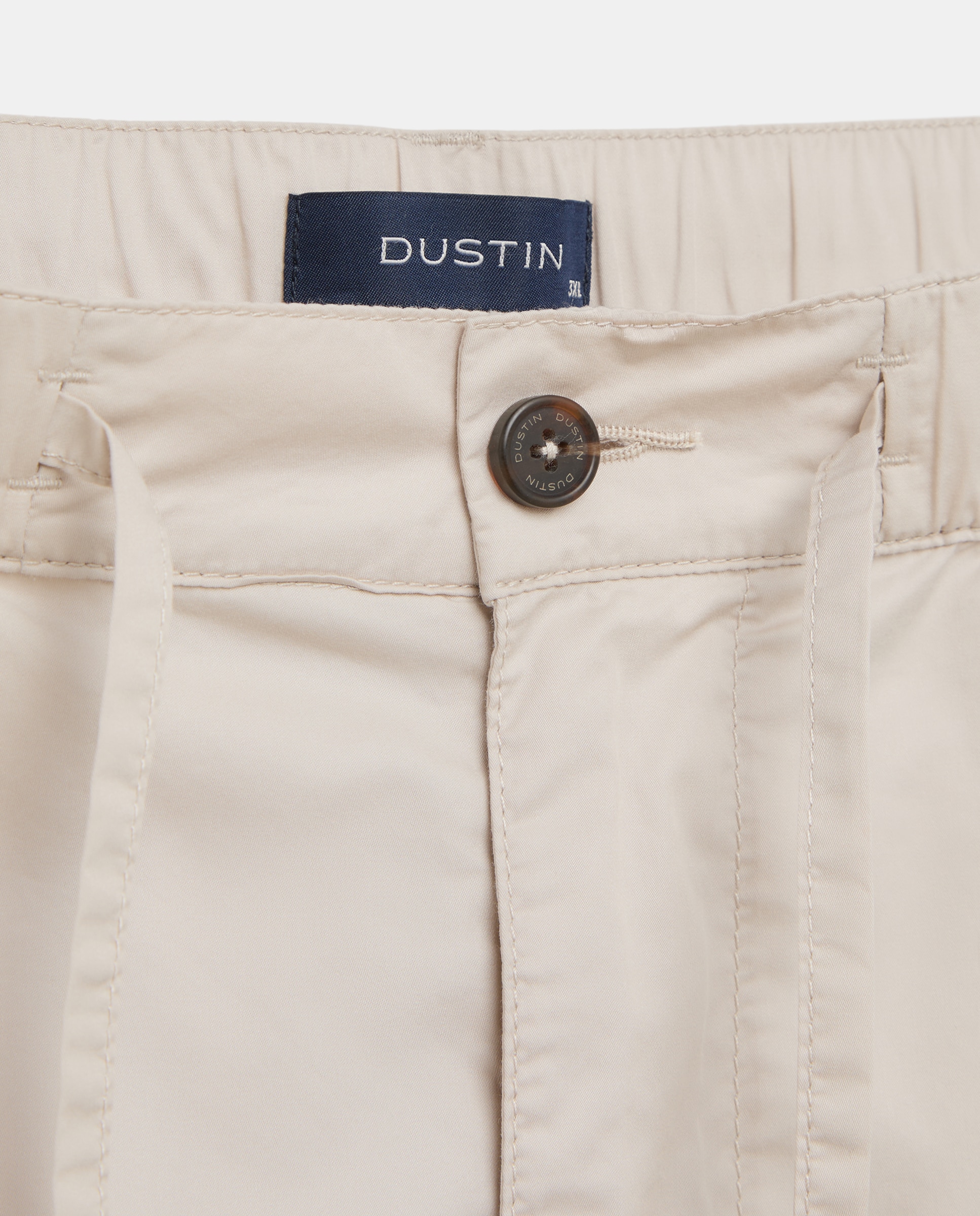Bermudas Desportivas Regular com Cintura com Elásticos Tamanhos Grandes Cinzento-5