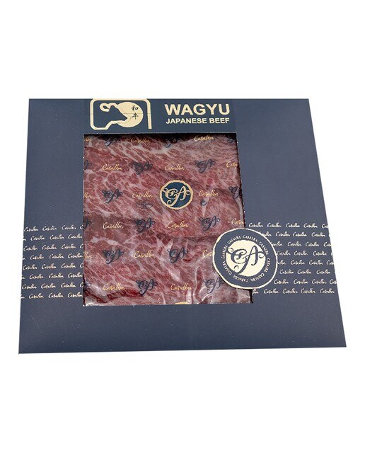Imagen 0 de Cecina loncheada de buey japonés Wagyu Casalba