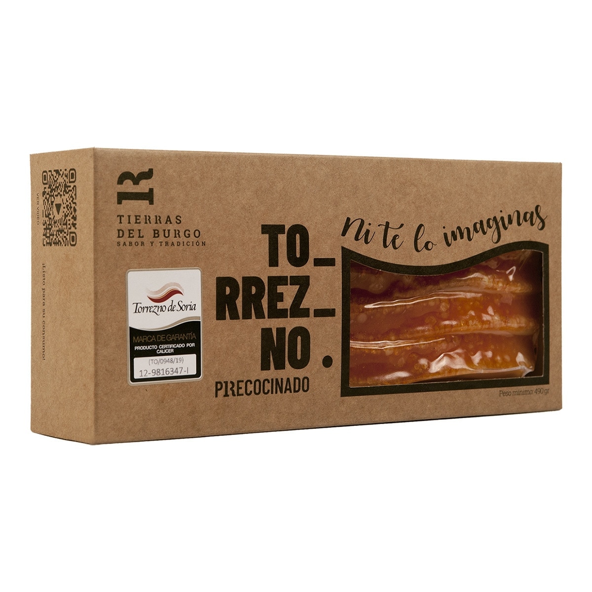Imagen 0 de Torrezno de Soria precocinado Tierras del Burgo