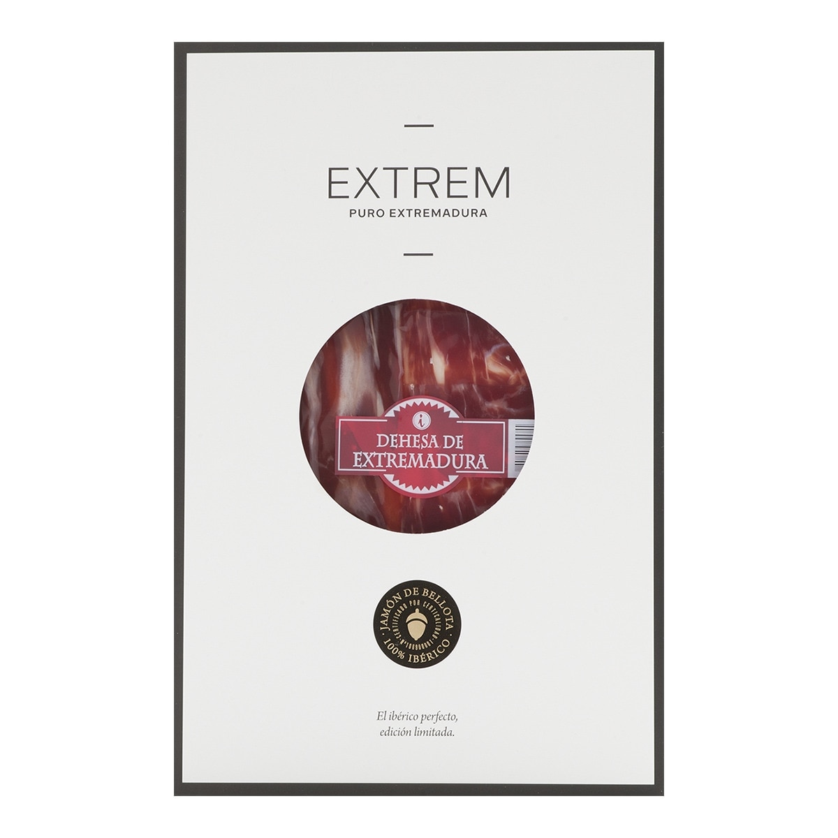 Imagen 0 de Jamón de bellota 100% Ibérico loncheado DO Dehesa de Extremadura Extrem Puro Extremadura