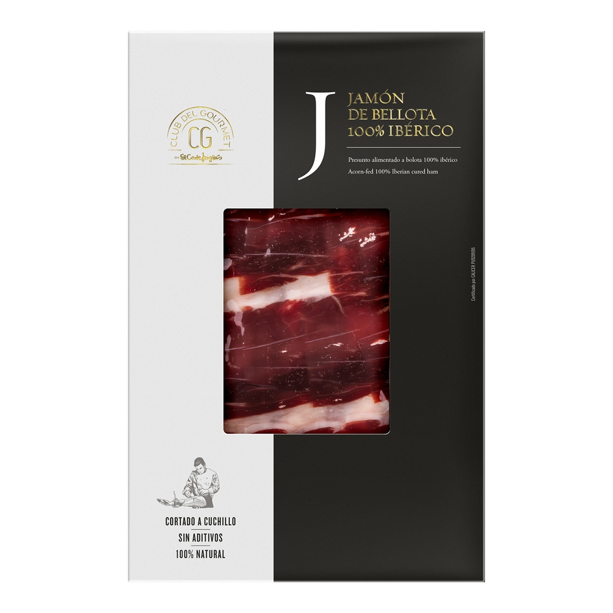Imagen 0 de Jamón loncheado de Bellota 100% Ibérico Club del Gourmet
