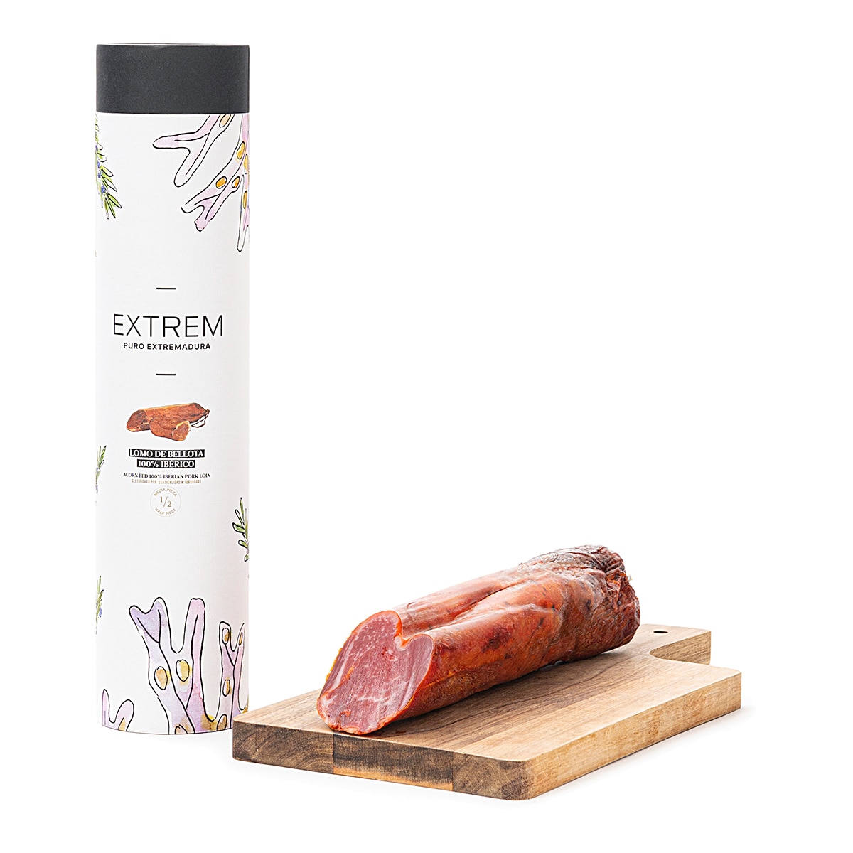 Lomo Ibérico de bellota media pieza edición limitada Extrem Puro Extremadura 1