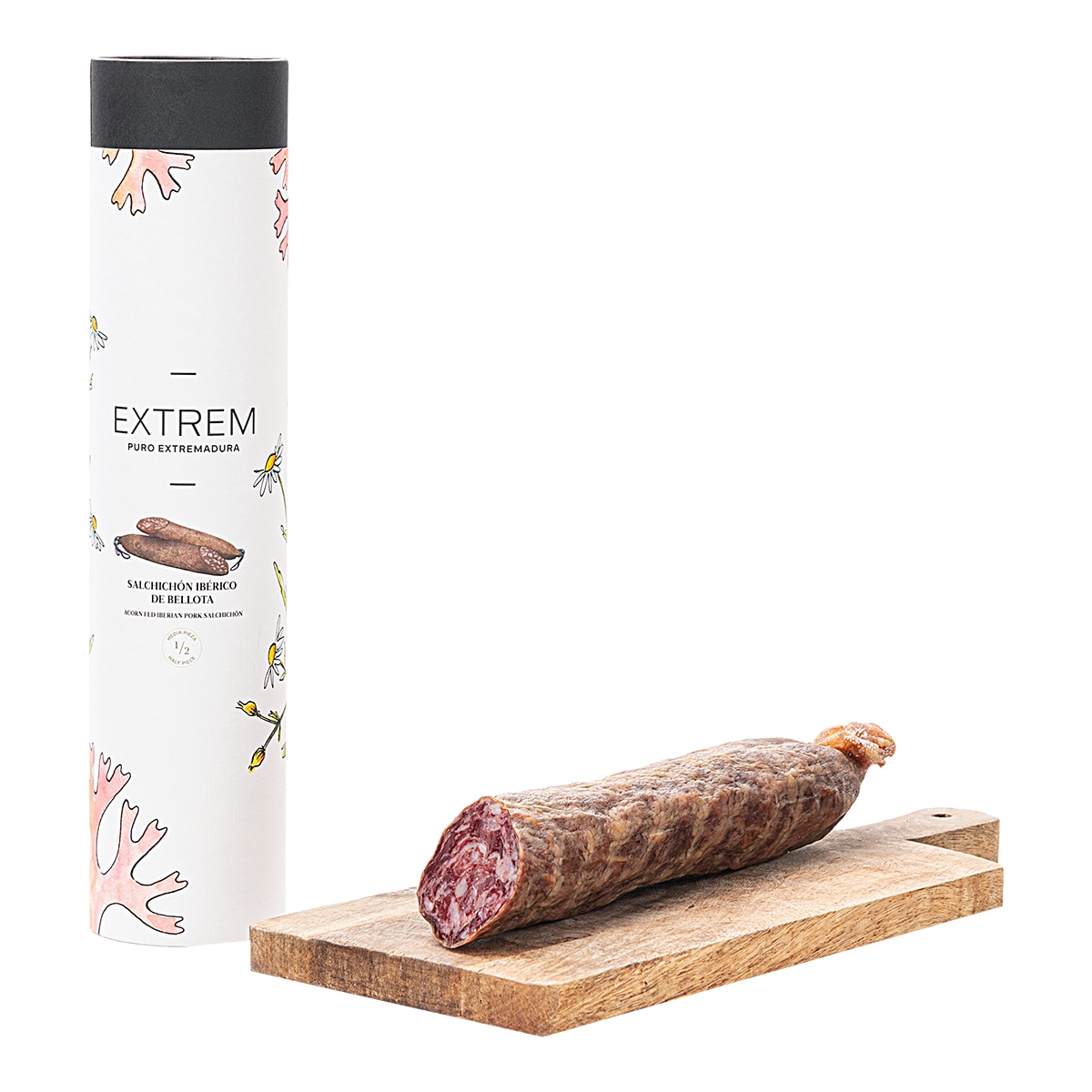 Salchichón cular Ibérico de bellota edición limitada Extrem Puro Extremadura 1