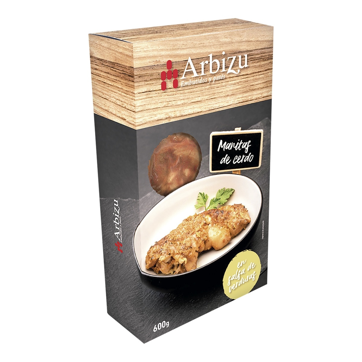 Imagen 0 de Manitas de cerdo en salsa de verduras Arbizu