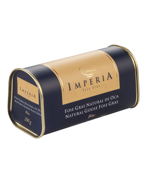 Imagen 0 de Foie gras de oca natural en bloc Imperia