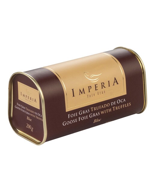 Foie gras de oca trufado en bloc Imperia 1