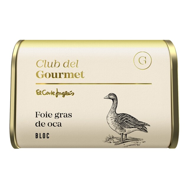 Bloc de foie gras de oca Club del Gourmet