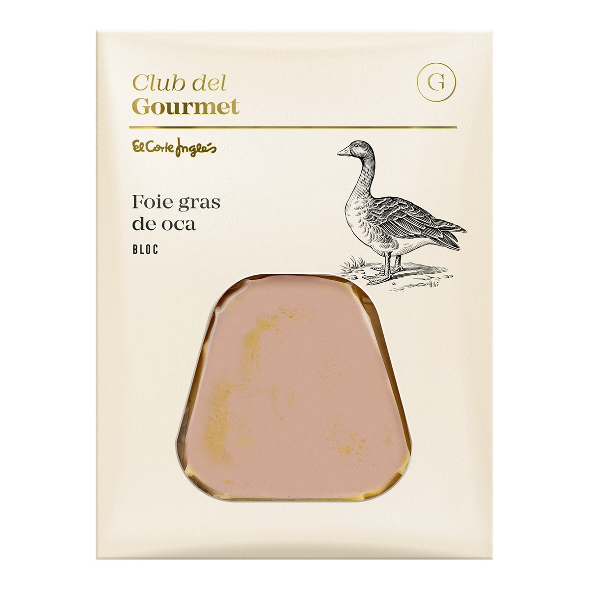 Bloc de foie gras de oca Club del Gourmet 1