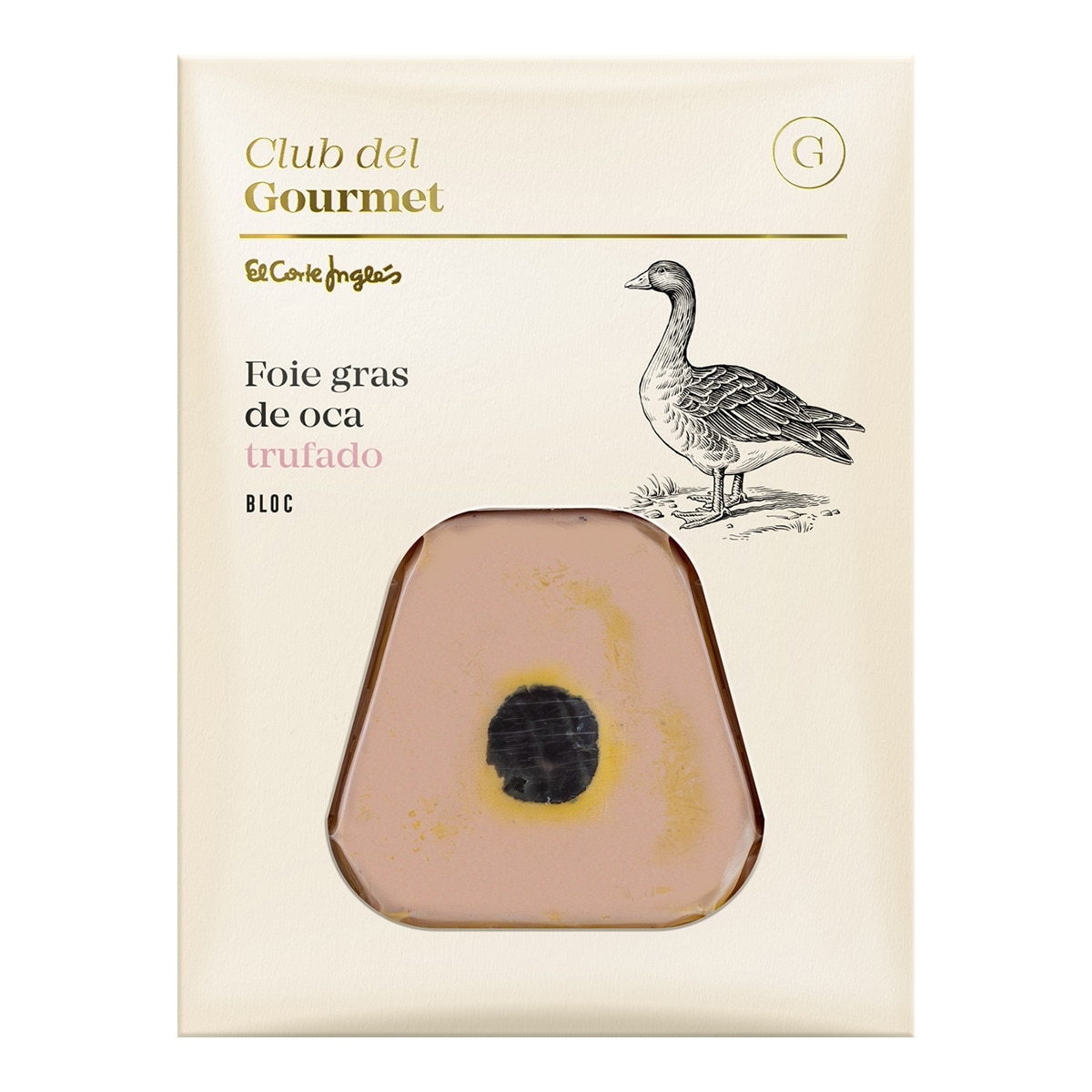 Imagen 0 de Bloc de foie gras de oca trufado Club del Gourmet