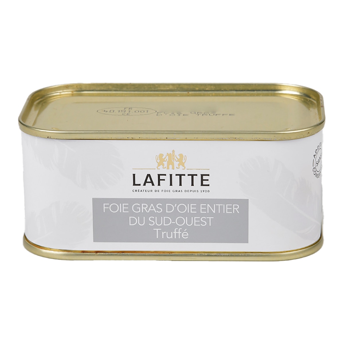 Foie gras de oca entero trufado Lafitte 1