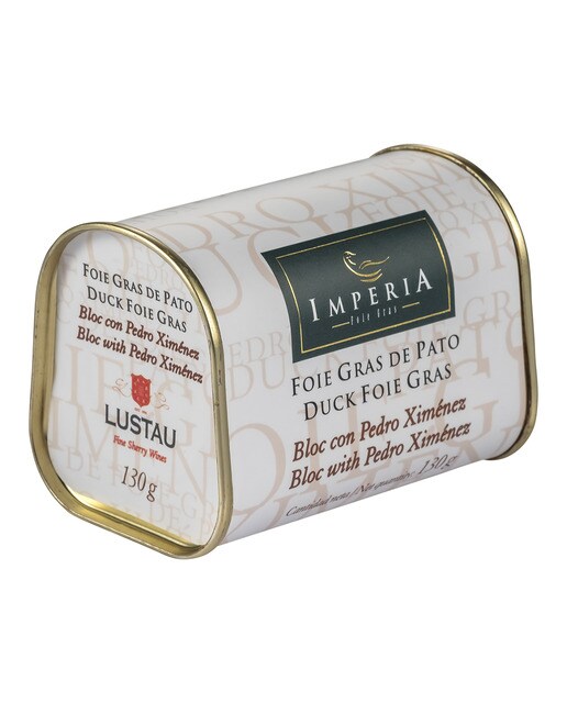 Imagen 0 de Foie gras de pato con Pedro Ximenez reserva San Emilio de Lustau en bloc Imperia