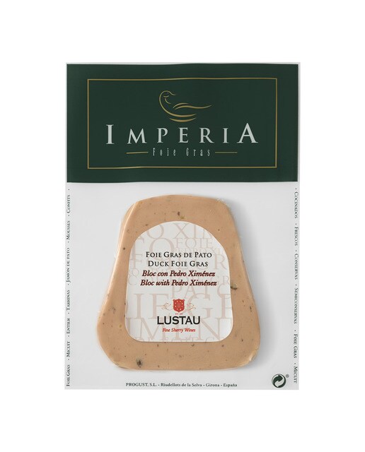 Imagen 0 de Foie gras de pato con Pedro Ximenez Imperia