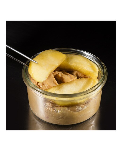 Foie gras de pato con manzana y Calvados Greco 2