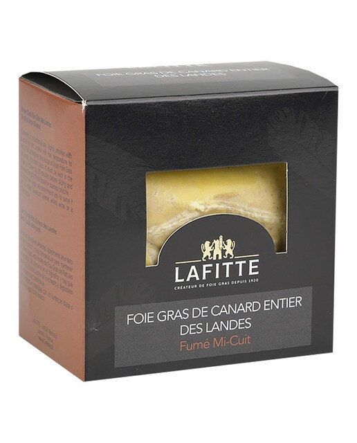 Imagen 0 de Foie gras de pato entero ahumado de las Landas Lafitte