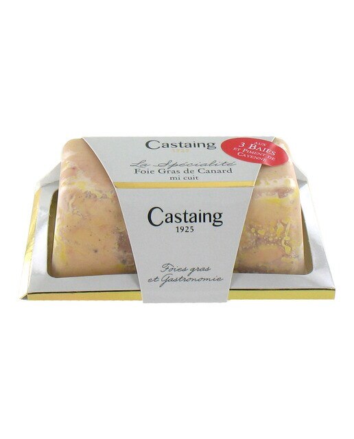 Imagen 0 de Tarrina de foie gras de pato Castaing