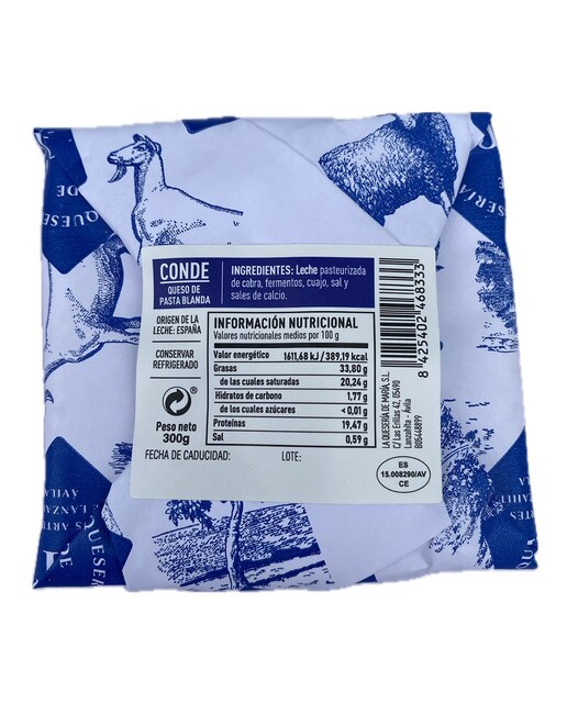 Queso de cabra de pasta blanda Conde 3