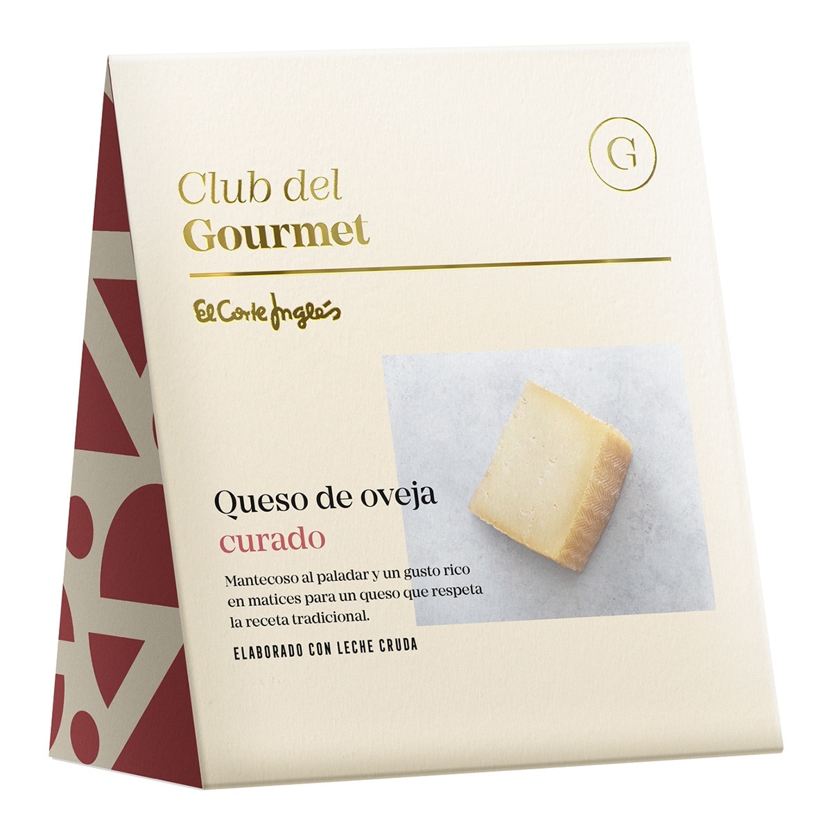 Imagen 0 de Queso de oveja curado elaborado con leche cruda Club del Gourmet
