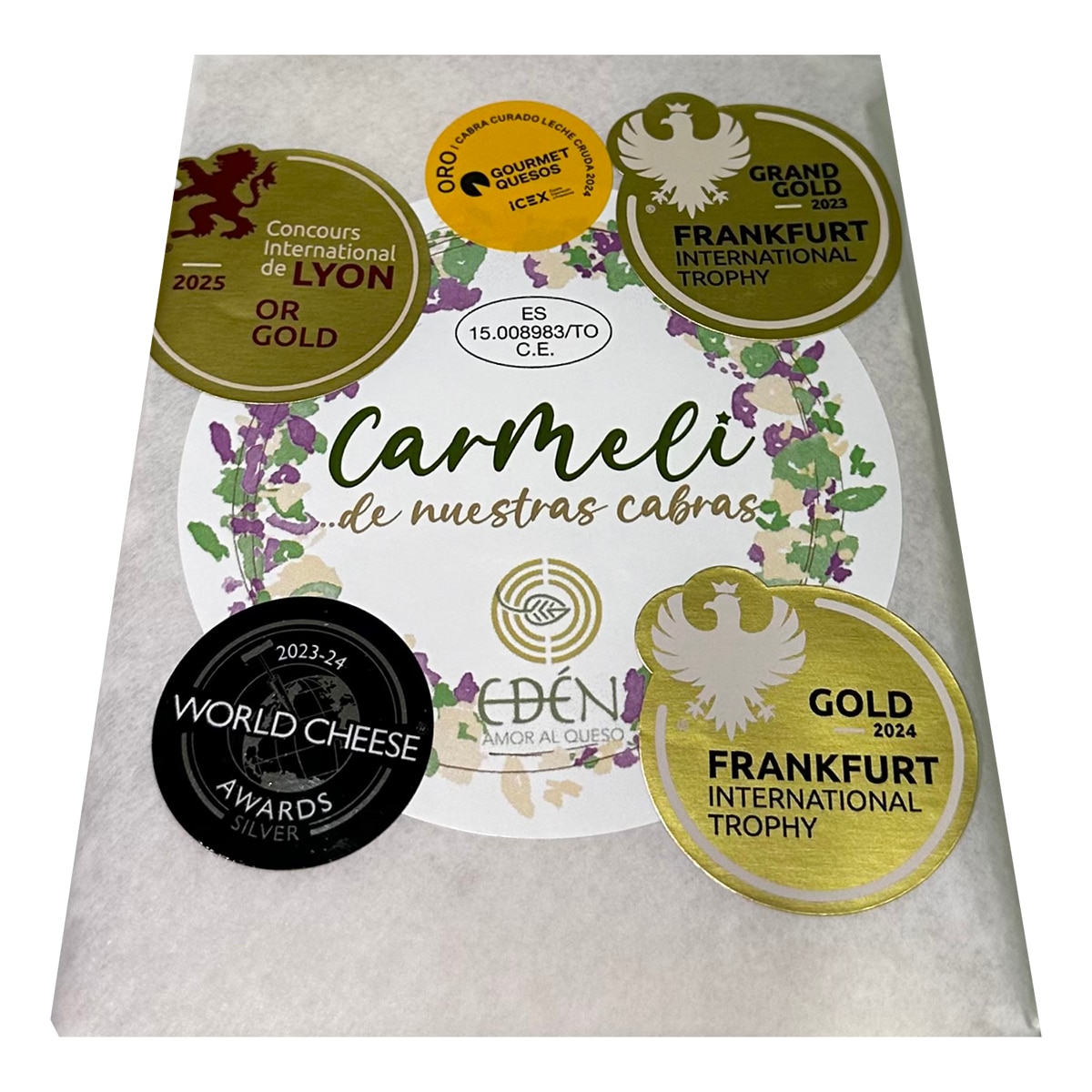 Imagen 0 de Queso de leche cruda de cabra Carmeli Quesos Edén