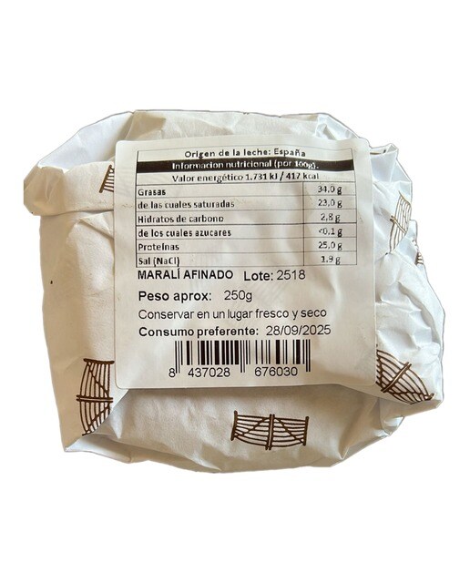 Queso de leche de vaca artesano Marali Maral 2