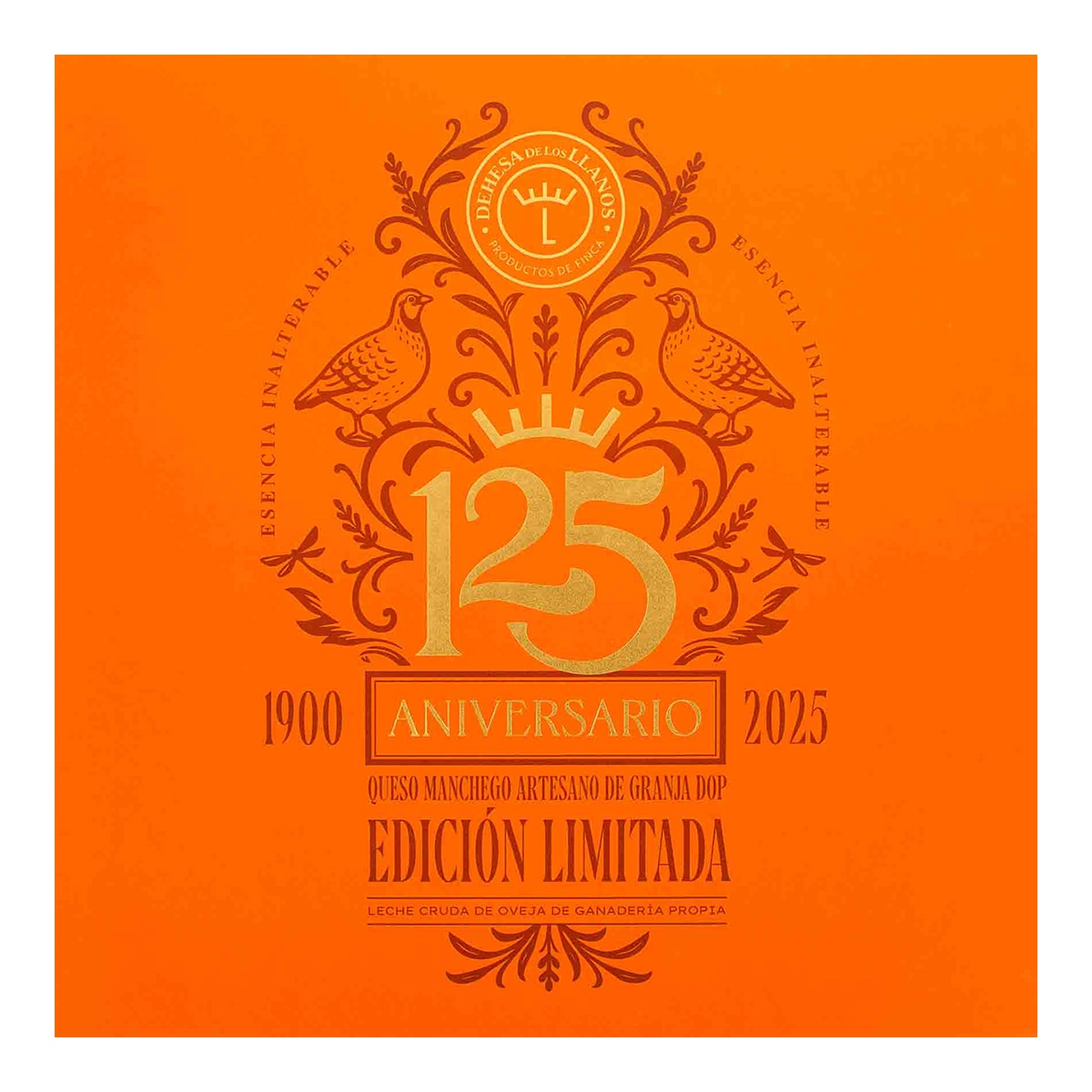 Imagen 1 de Estuche de queso, aceite y miel 125 aniversario Dehesa de Los Llanos
