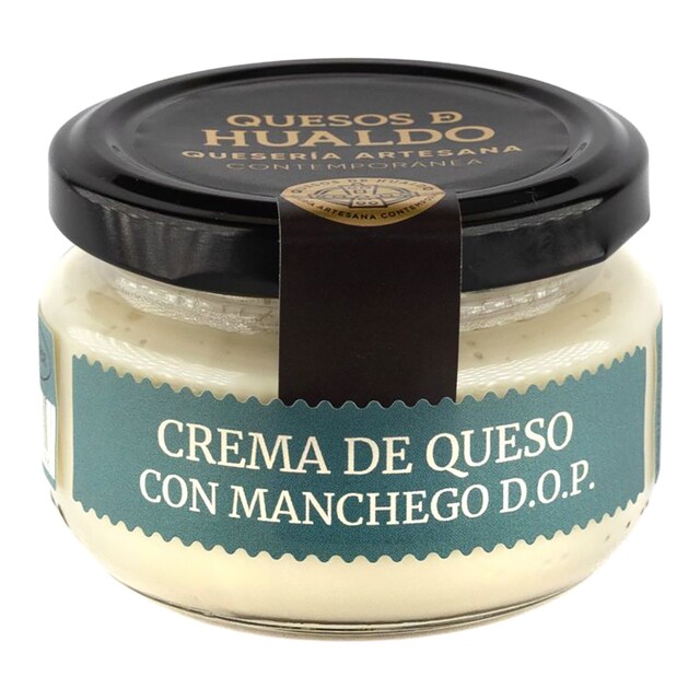 Crema de queso manchego DOP Quesos de Hualdo