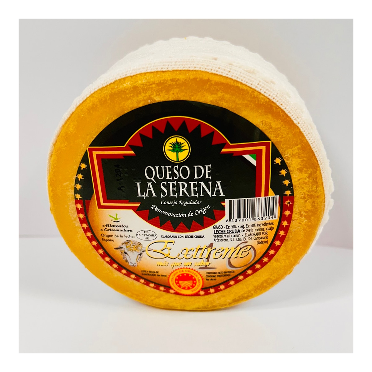 Imagen 3 de Queso de leche de oveja D.O.P La Serena Exttreme10