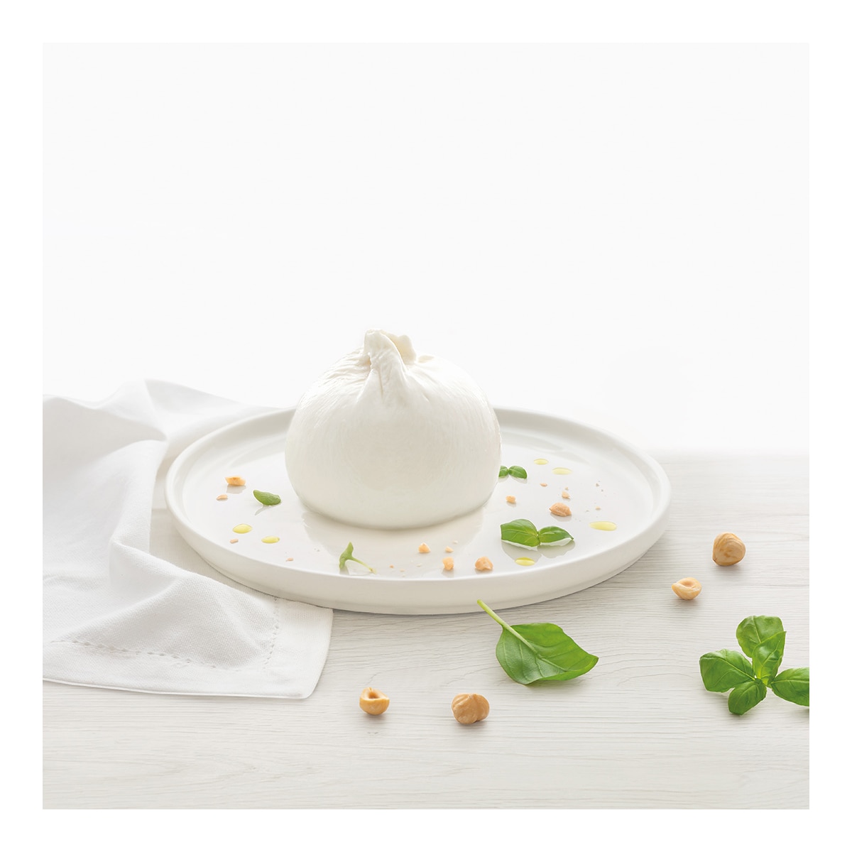 Queso Burrata con hoja Gioiella 2