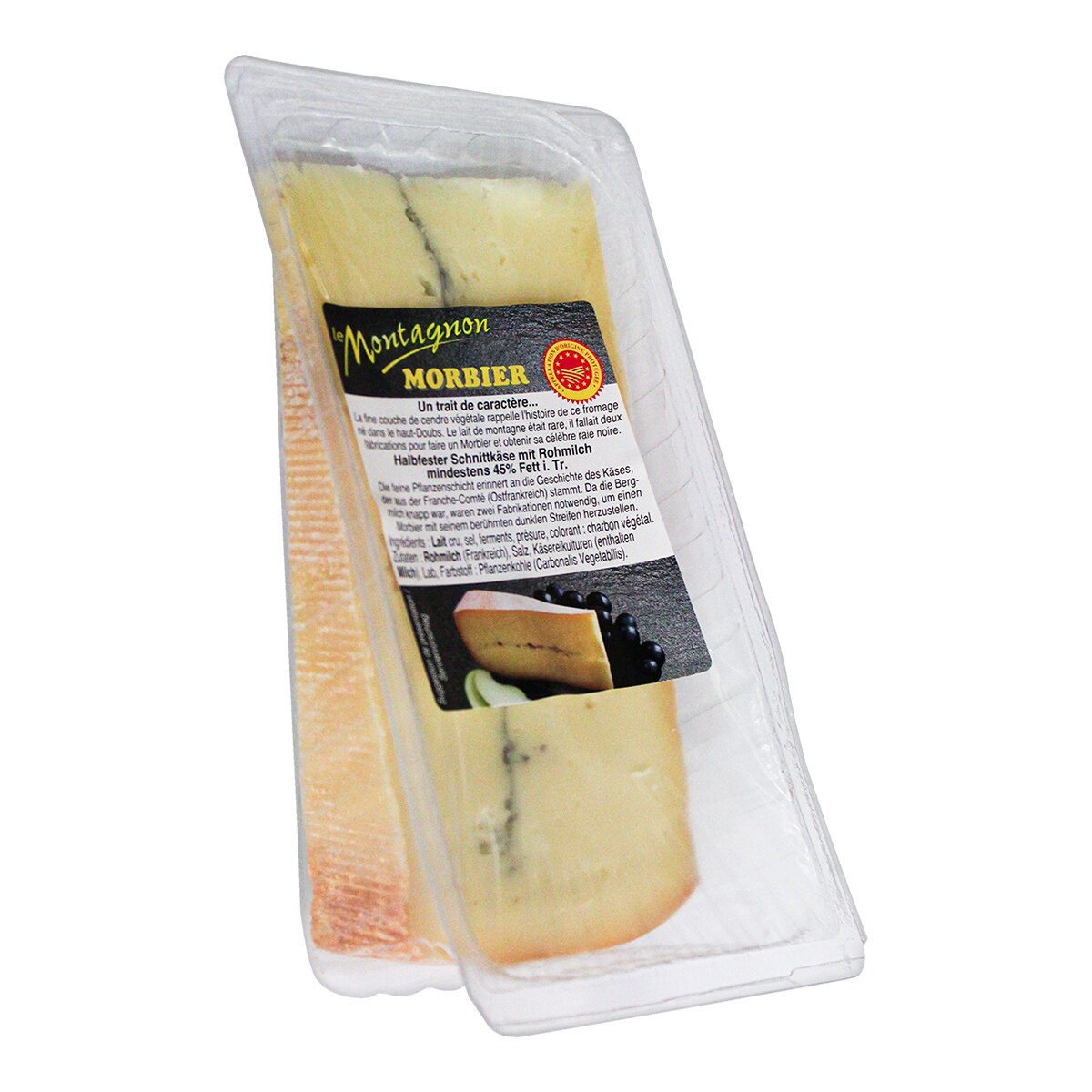 Queso de leche cruda de vaca Le Montagnon DOP Morbier 3