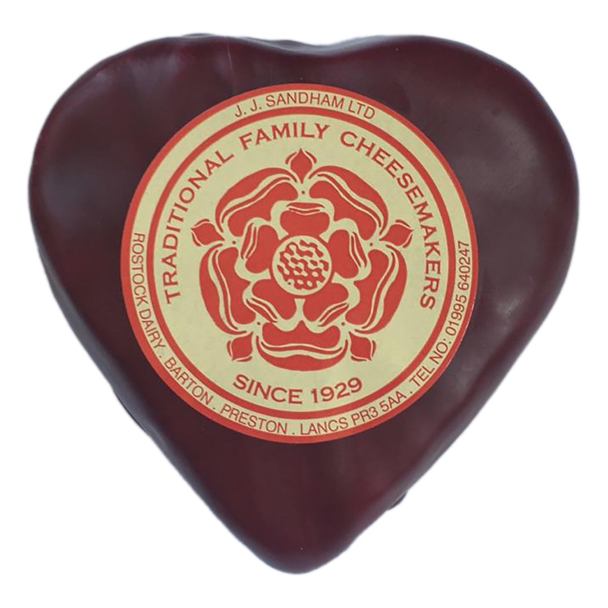 Queso mini cheddar corazón The Fine Cheese Co 1