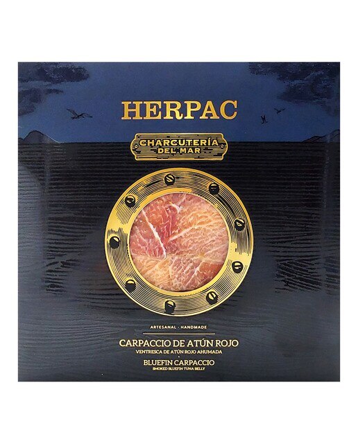 Imagen 0 de Carpaccio de ventresca de atún rojo ahumada Herpac