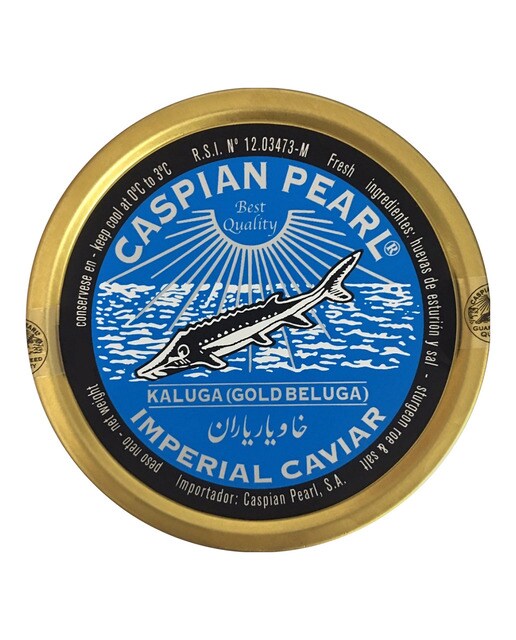 Caviar Kaluga Imperial Gold Beluga Caspian Pearl 30 g 1