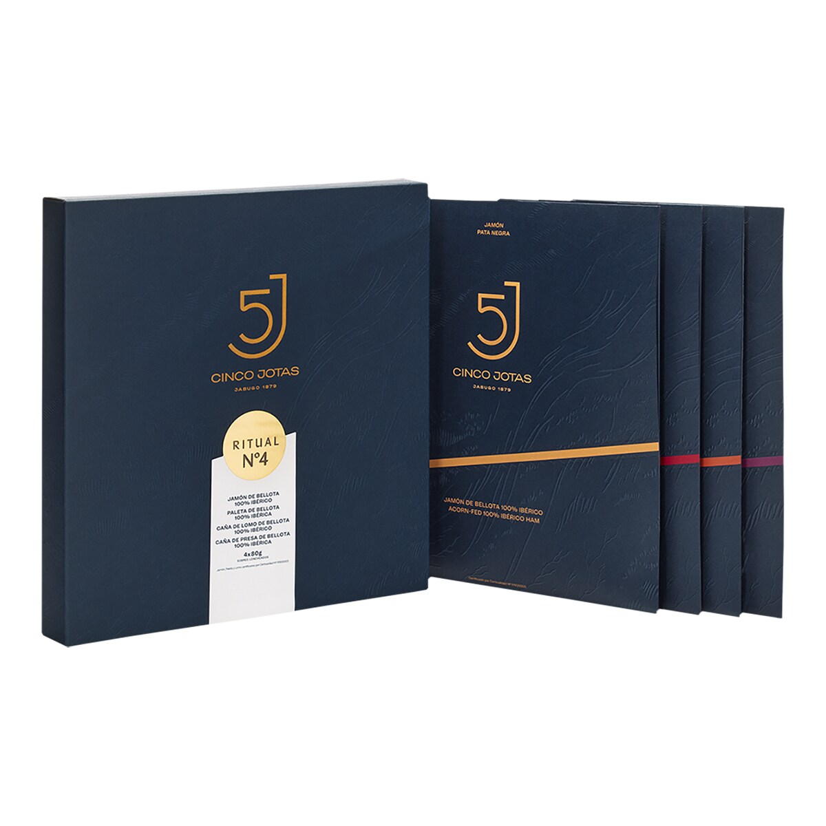 Estuche Ritual Nº4 de bellota 100% ibérico cortado a mano Cinco Jotas 1