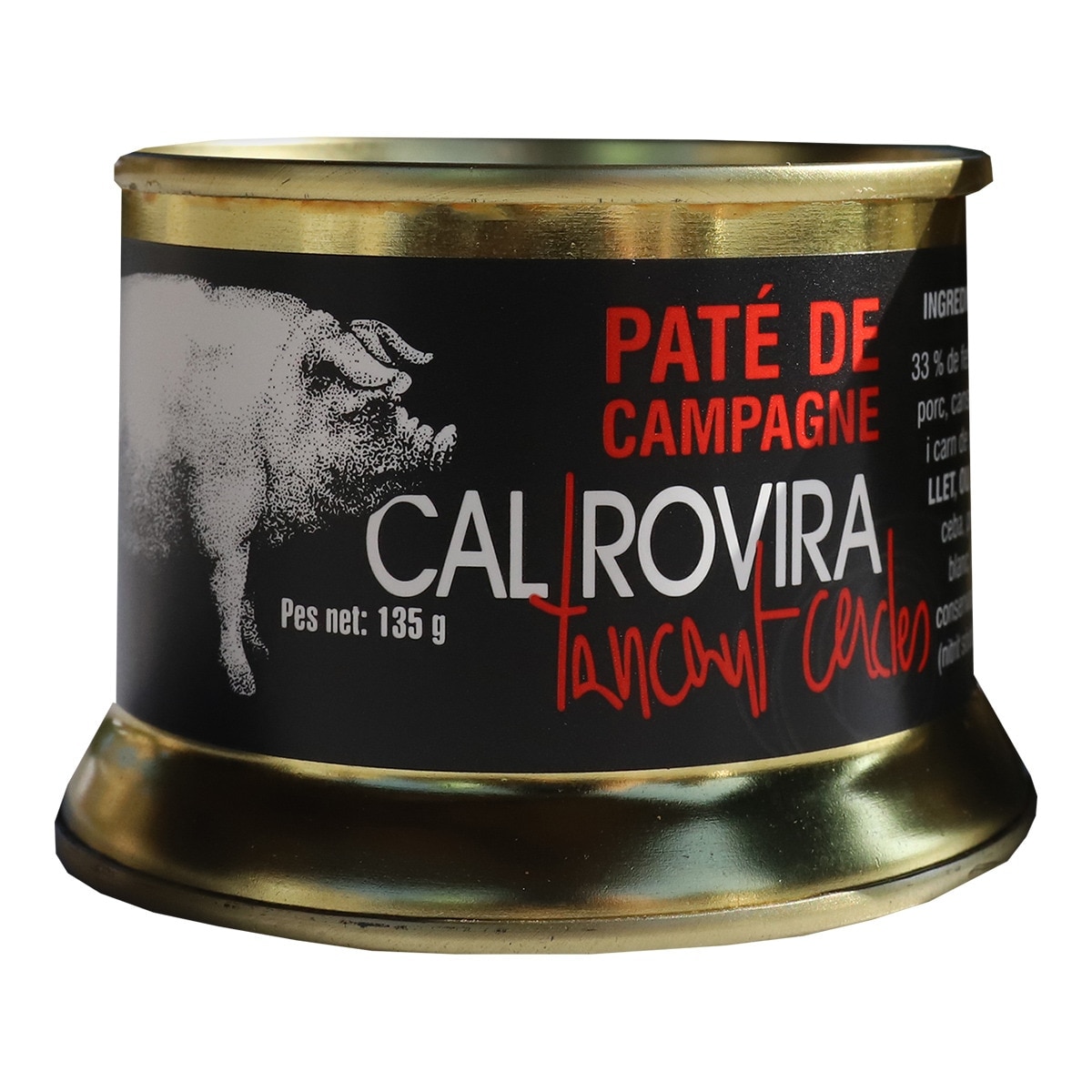 Paté de campagne Cal Rovira Tancant Cercles 1