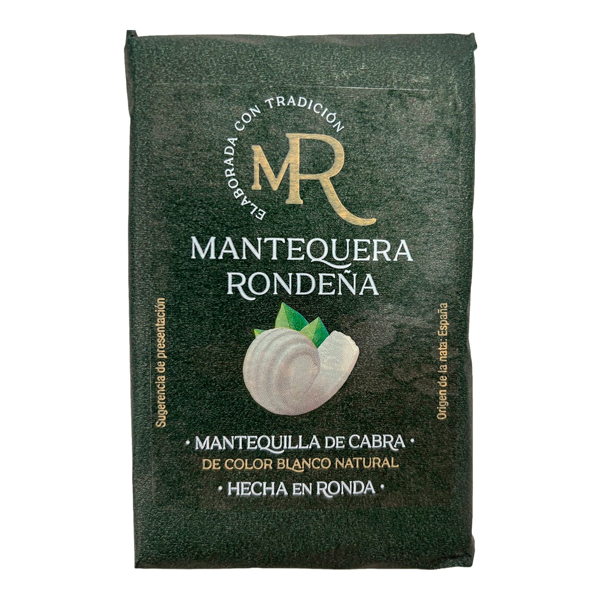 Imagen 1 de Mantequilla de cabra con sal Mantequera Rondeña