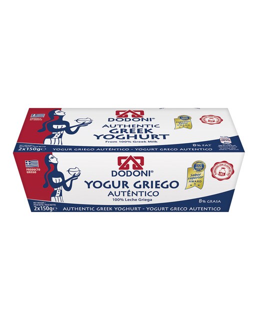 Yogur griego Dodoni 8% 1