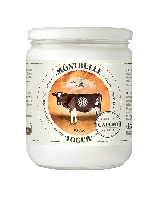 Imagen 0 de Yogur de leche fresca de vaca Möntbelle
