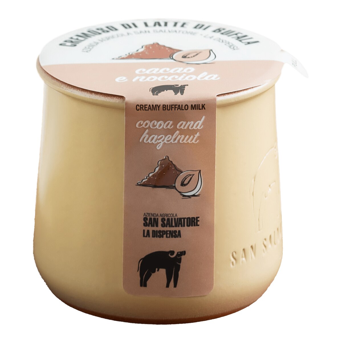 Imagen 0 de Cremoso de búfala cacao y avellana San Salvatore