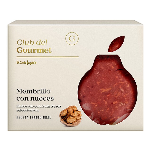Membrillo con nueces Club del Gourmet