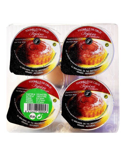 Imagen 0 de Tocinillos de cielo Tejeiro pack 4 uds