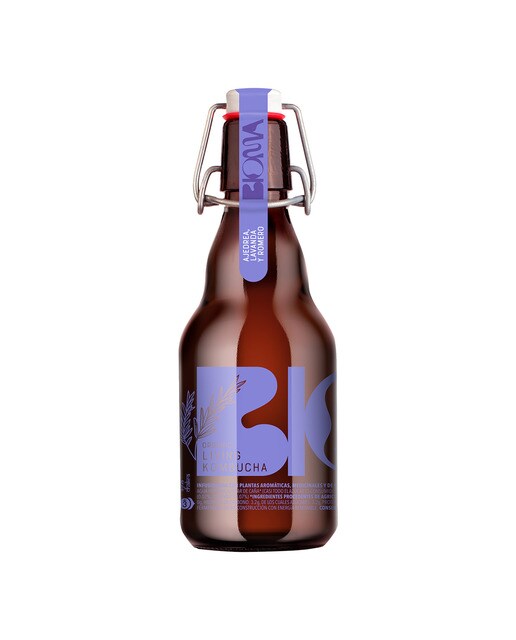 Imagen 0 de Kombucha con flores aromáticas Organic Living Solar Flower Bioma