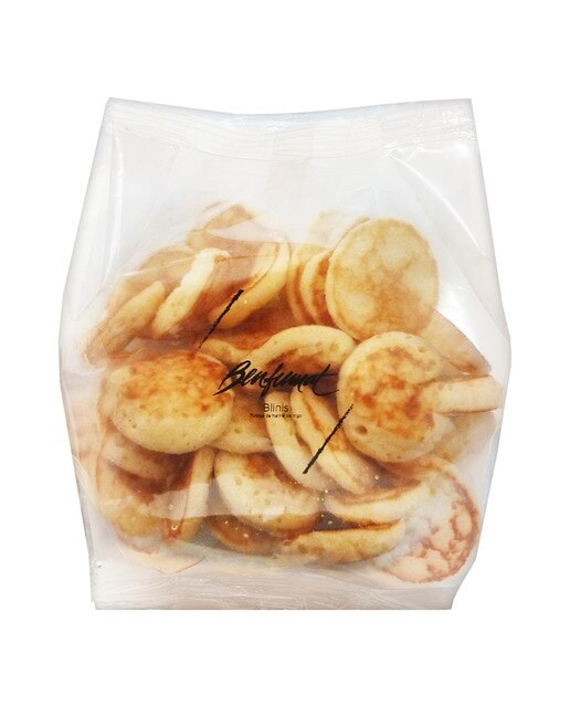 Imagen 0 de Mini blinis tortitas harina de trigo Benfumat