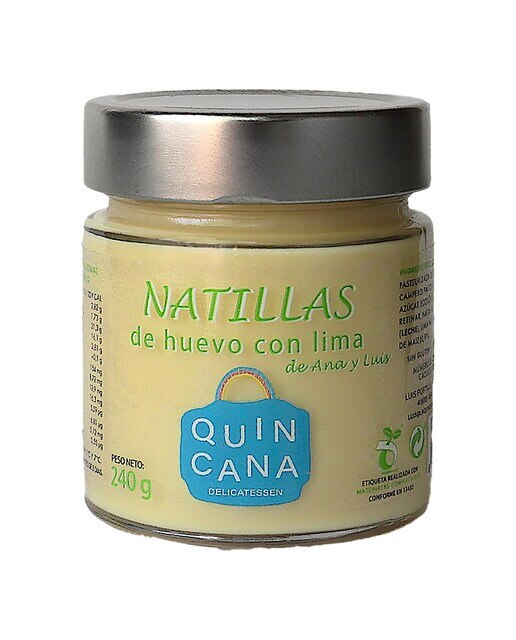 Imagen 0 de Natillas de huevo con lima La Quincana