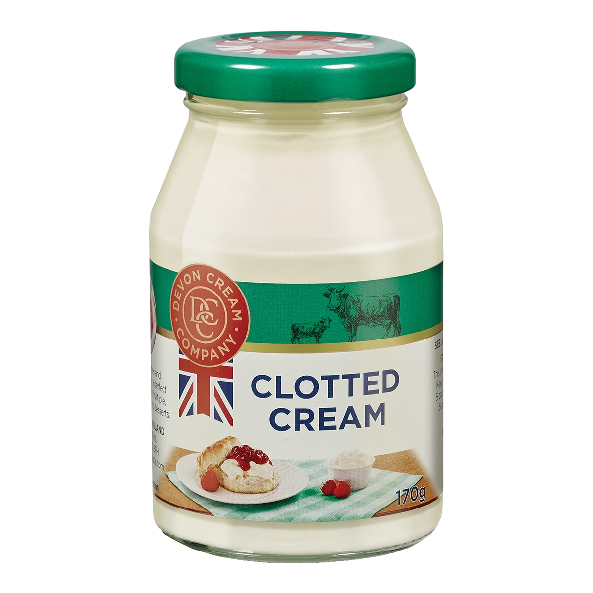 Imagen 1 de Nata de leche pasteurizada de vaca Clotted Cream The Devon