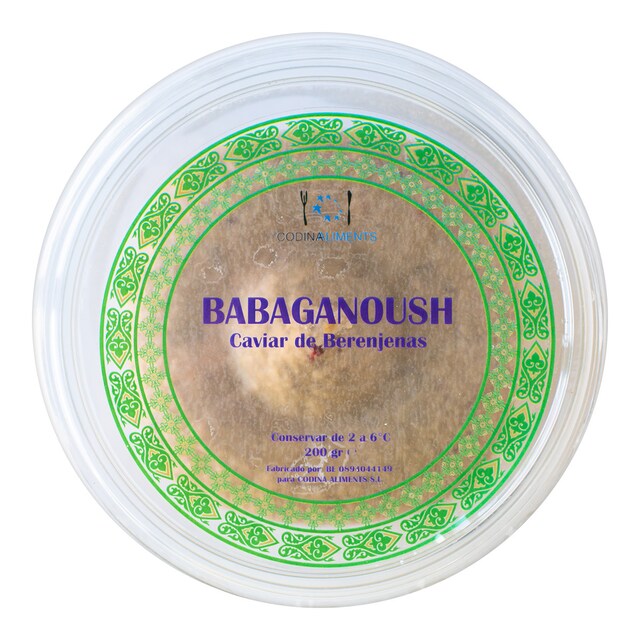 Salsa Babaganoush de berenjena Codina
