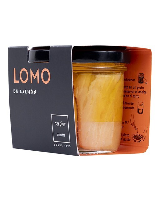Lomo de salmón ahumado Carpier